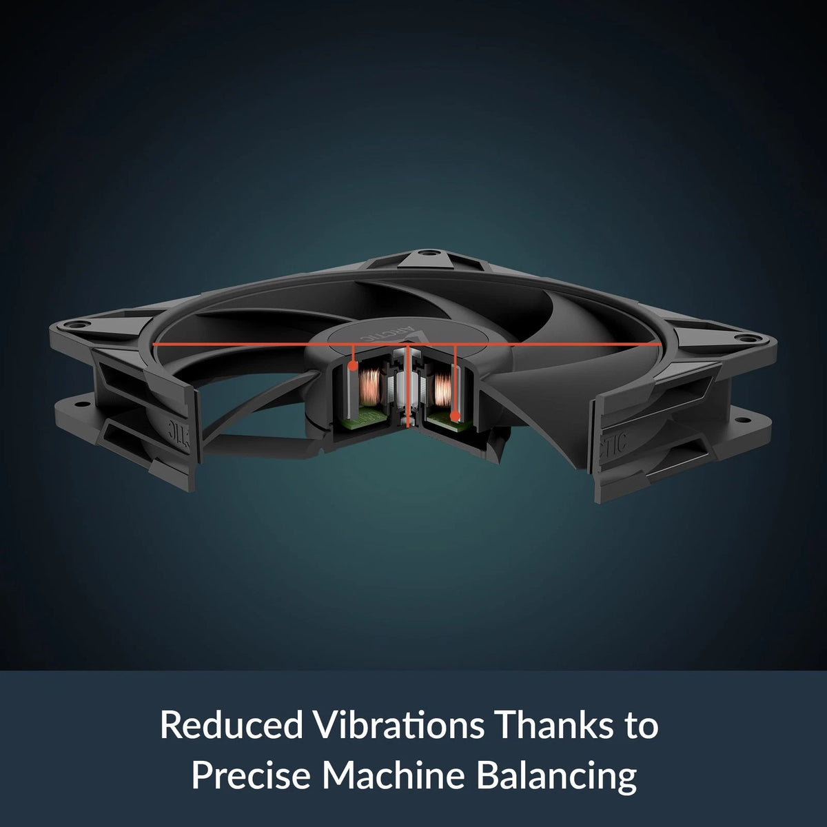 140 mm PWM Fan for Arctic P14 Pro PST