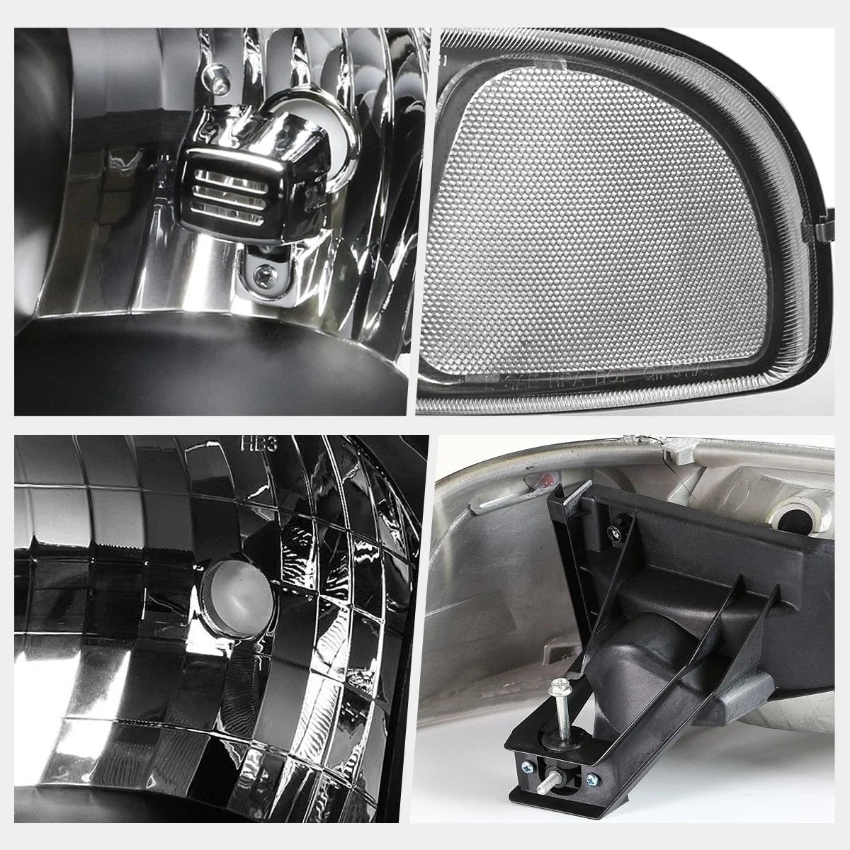 Bumper Headlight Clear Corner Lights for GMC Yukon/Sierra 1999-2007
