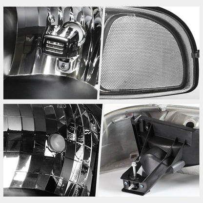 Bumper Headlight Clear Corner Lights for GMC Yukon/Sierra 1999-2007