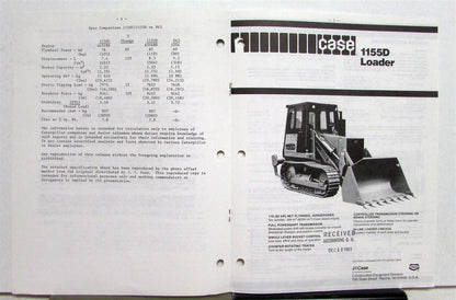 Track Loader for Caterpillar 943 (1984)