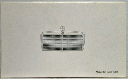 Flip-Up Sales Brochure for Mercedes-Benz 240 280 300 450 (1980)