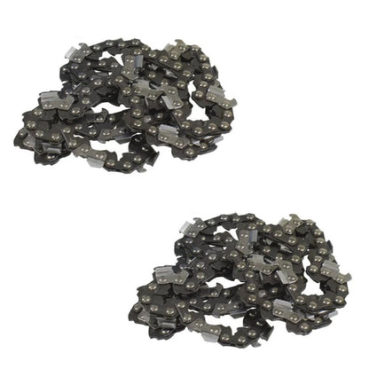 Set of 2 Chainsaw Chains 20" 72 DL .050" for Poulan PP4818 PP5020AV
