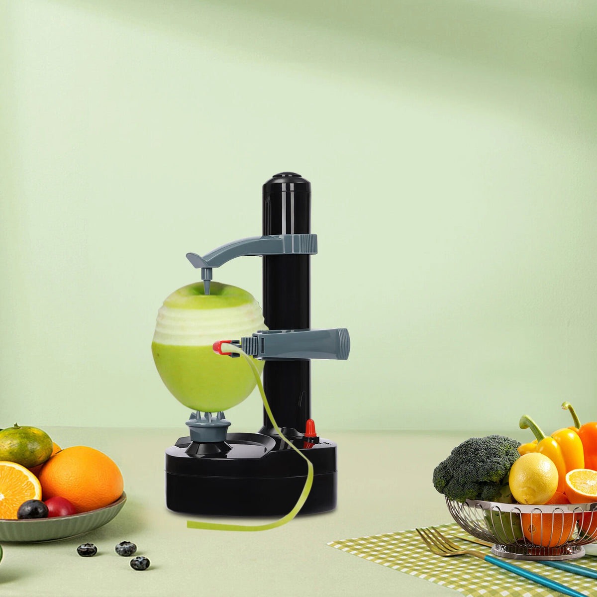 Electric Automatic Potato Peeler for Fruits and Vegetables