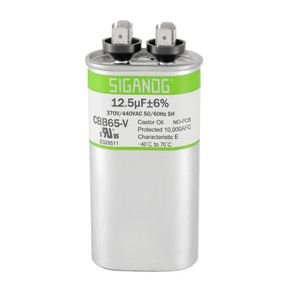 12.5uF 370V CBB65 Run Start Capacitor for Automotive Applications