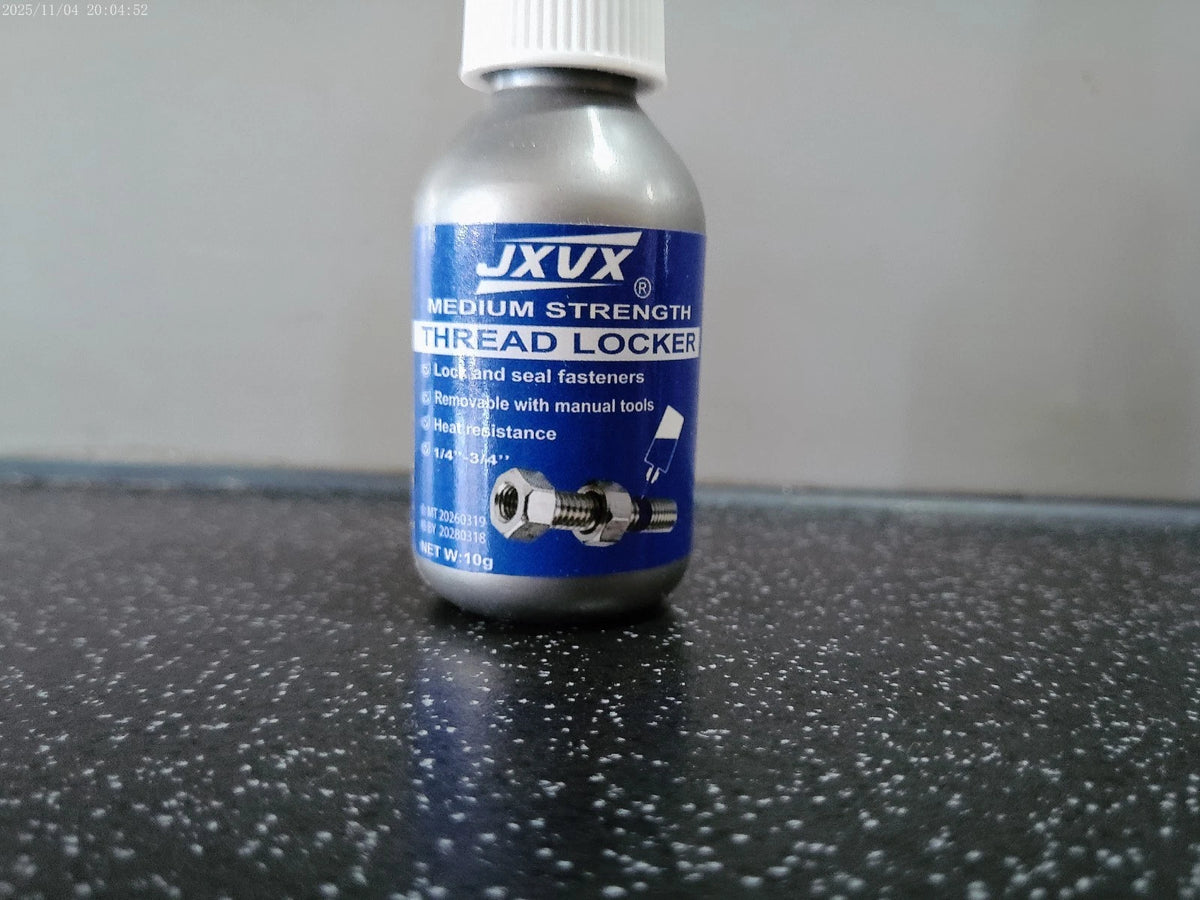 2X Blue Medium Strength Thread Lock for Various Applications (BTHL1)