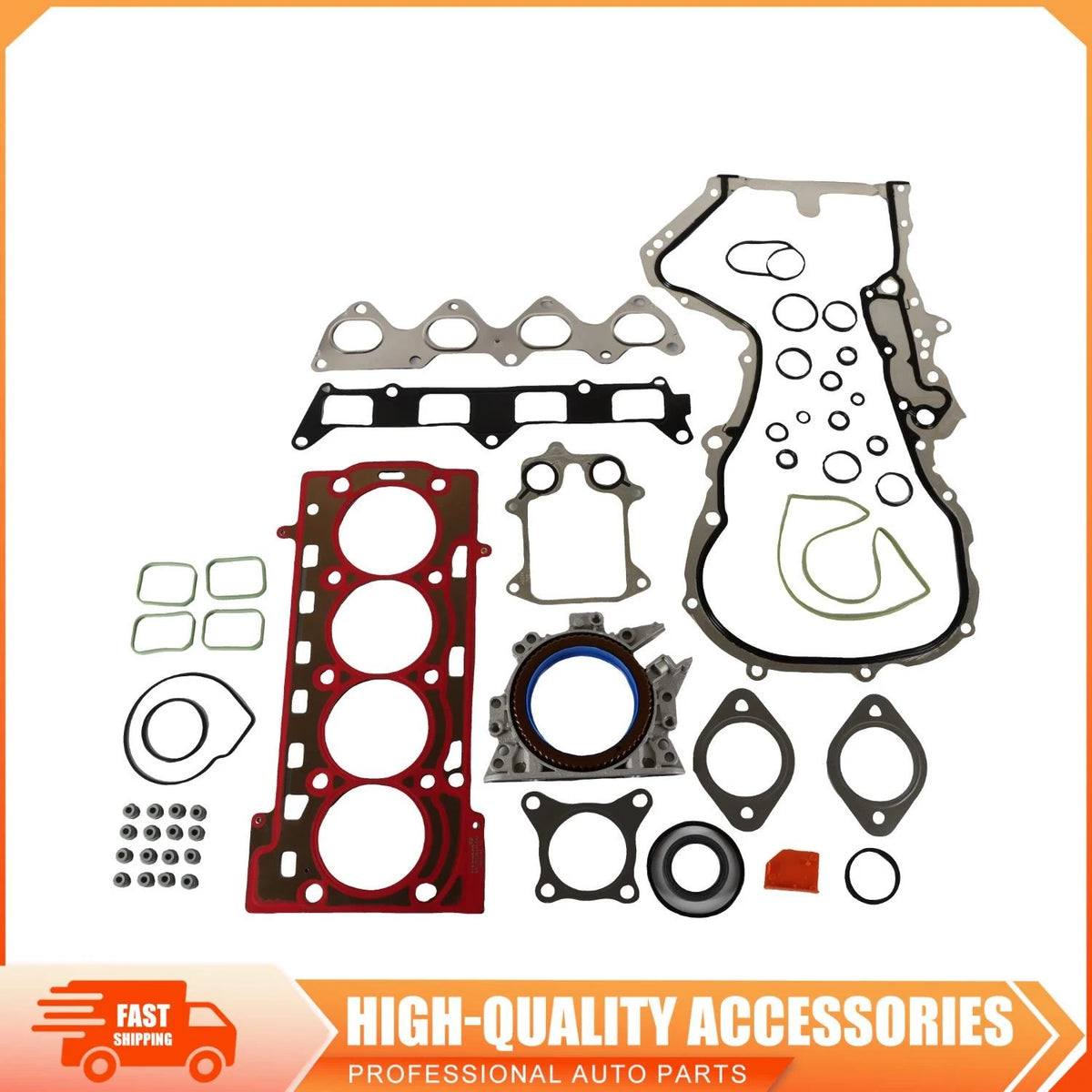 Engine Overhaul Cylinder Head Gasket Kit for Audi VW 1.4T (CAV, CTH, CNW) EA111, 03C 103 383 AH, 036 103 171 B, 03C 109 287 G, 03C 103 383 AE