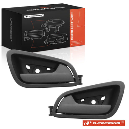 2X Rear Black Interior Door Handle for Ford Escape (2013–2019) CJ5Z-7822601-AG