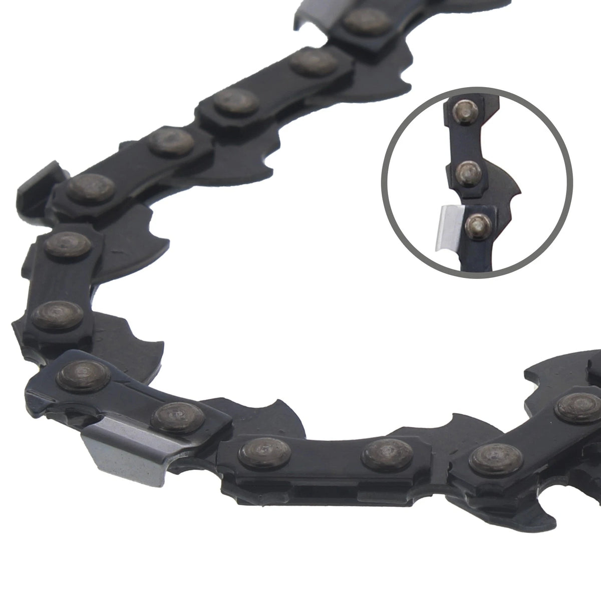 2X Semi Chisel Chainsaw Chain 16 Inch .050 3/8 60DL for Husqvarna Stihl (H47-60, 33RS360E)