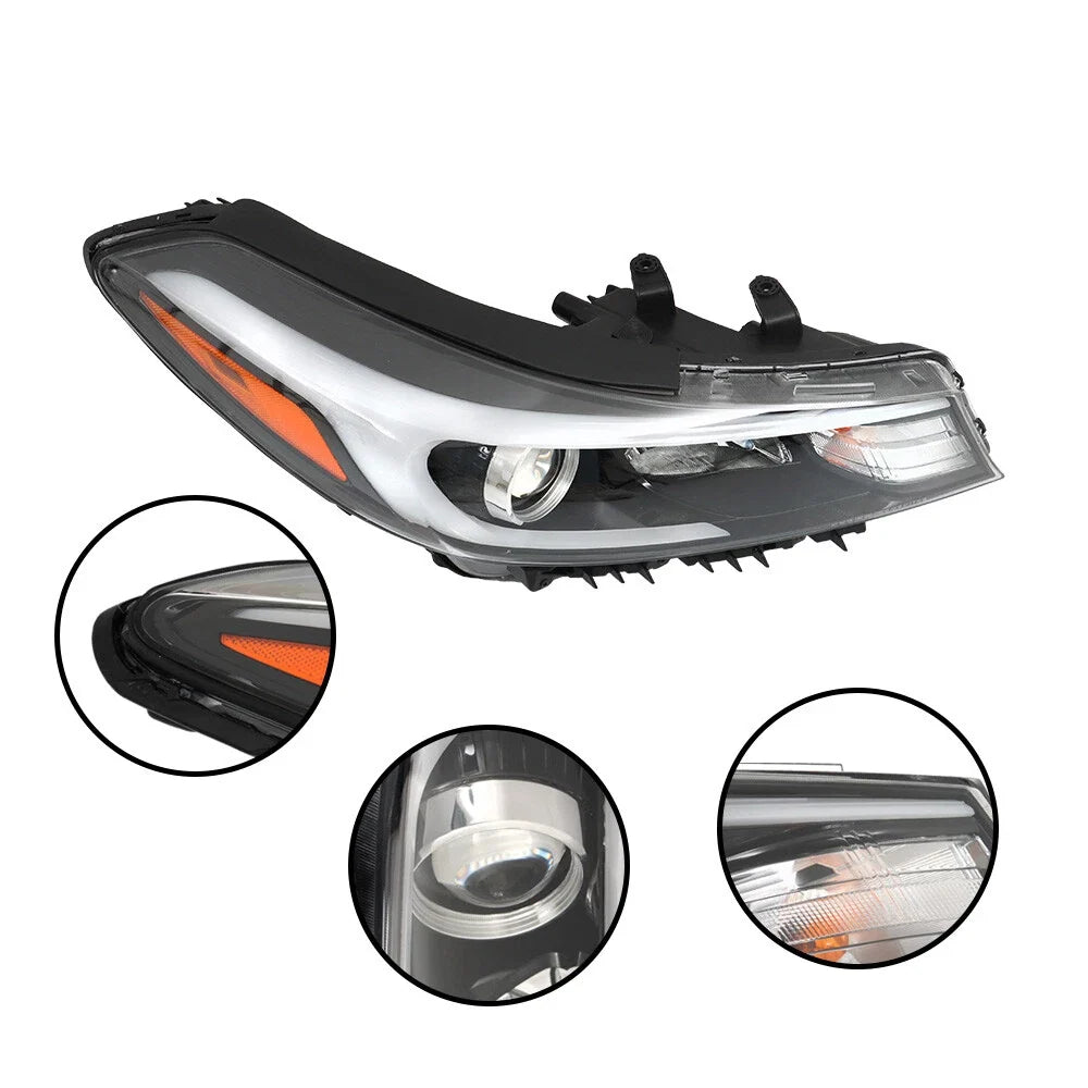 Right Side Halogen Clear Headlight for Kia Forte (2017-2018)