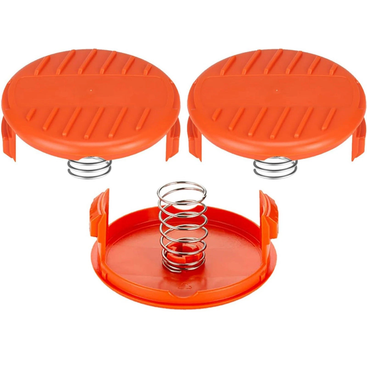 3X Replacement Spool Cap & Spring for Black & Decker LST201 LST220 LST300
