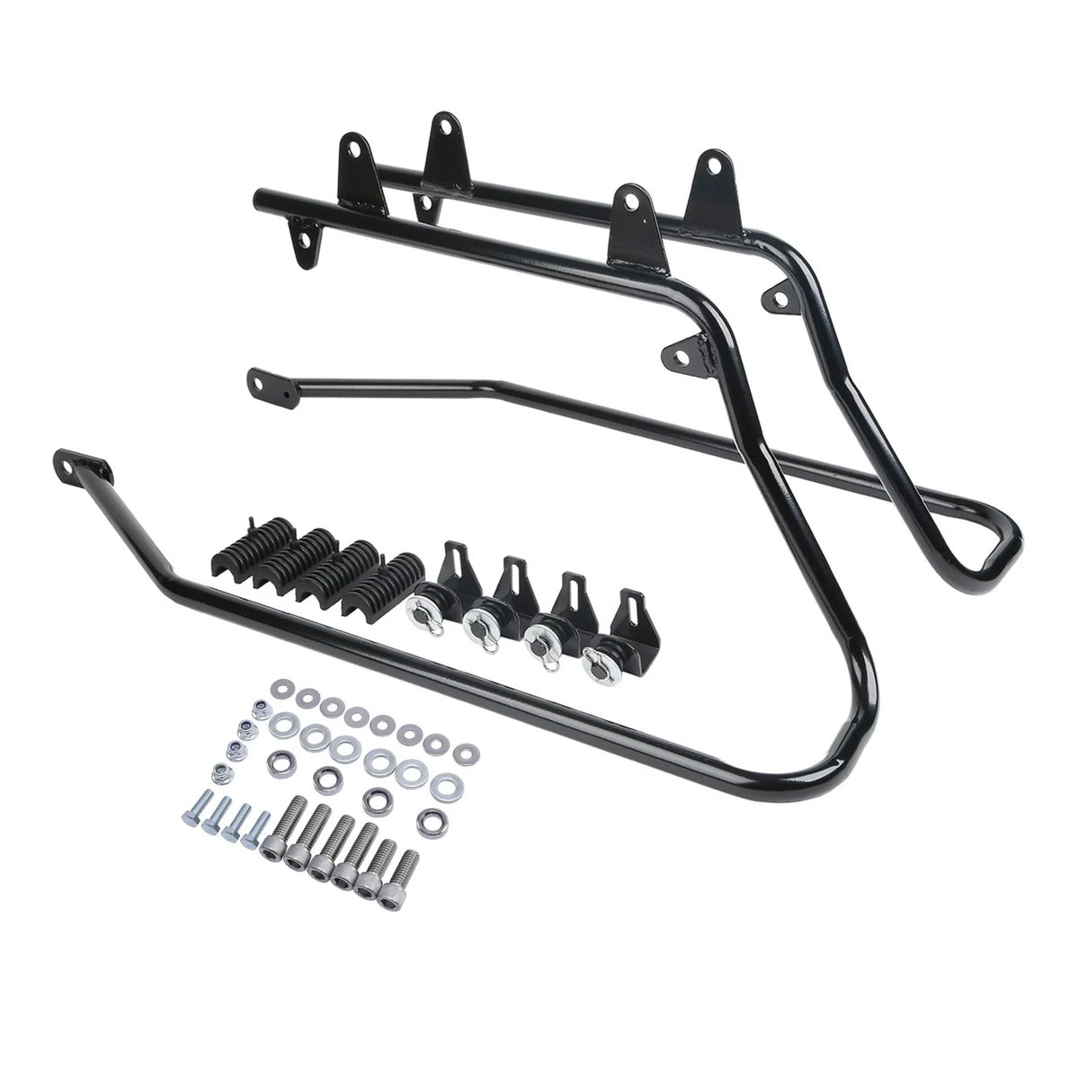 Saddlebag Conversion Brackets for Harley Davidson Softail (w/ Hardware)