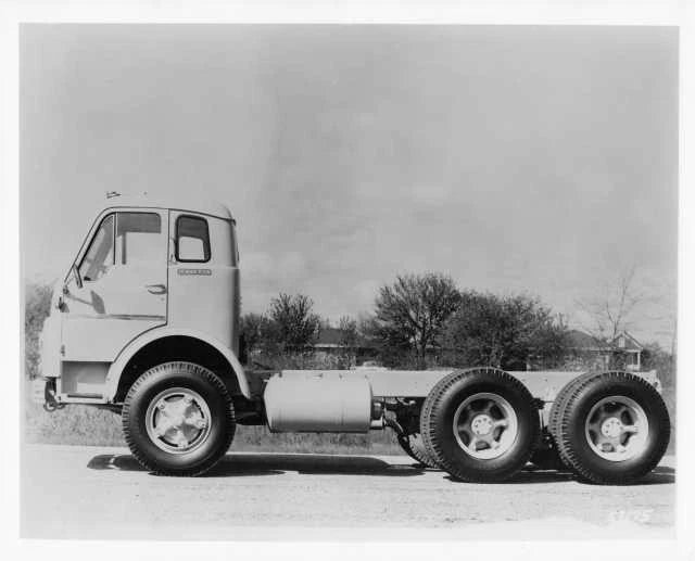 Press Photo for Hendrickson COE Cab & Chassis Truck (1970s)