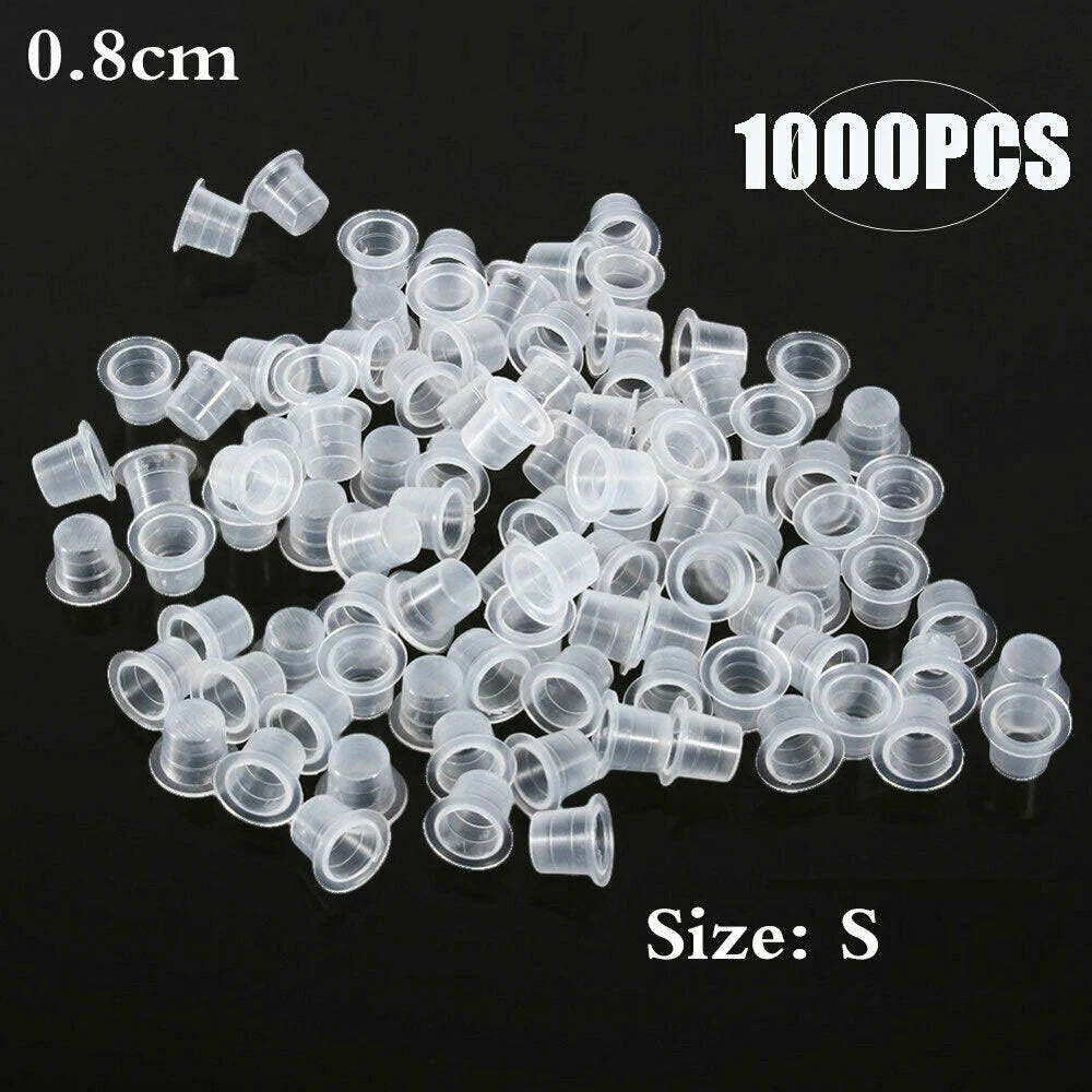 1000PCS Ink Caps for Tattoo Supplies (8mm)