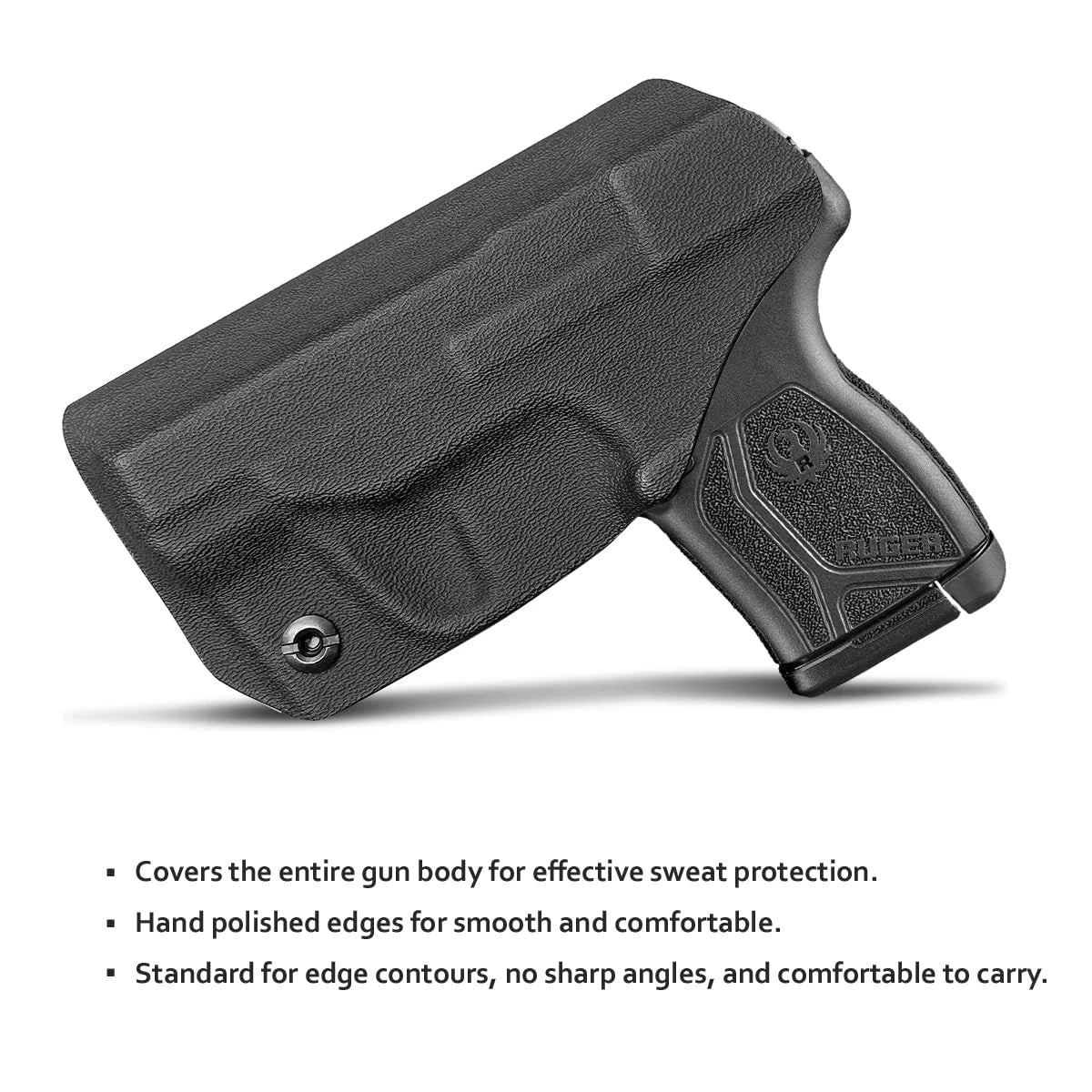 IWB Kydex Holster for Ruger LCP MAX (.380)