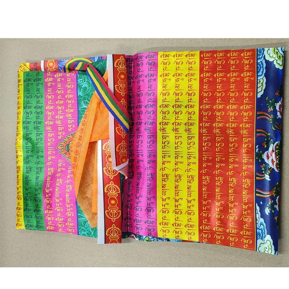 Lucky Tibetan Wind Horse Flag for Buddhism (USA)