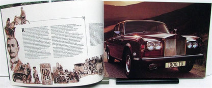 Prestige Brochure for Rolls Royce Silver Shadow II (1977)