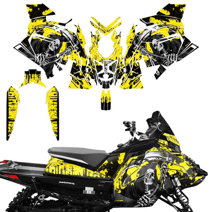 SLED Graphics Decals Stickers for Polaris Matryx Indy Assault (2020)