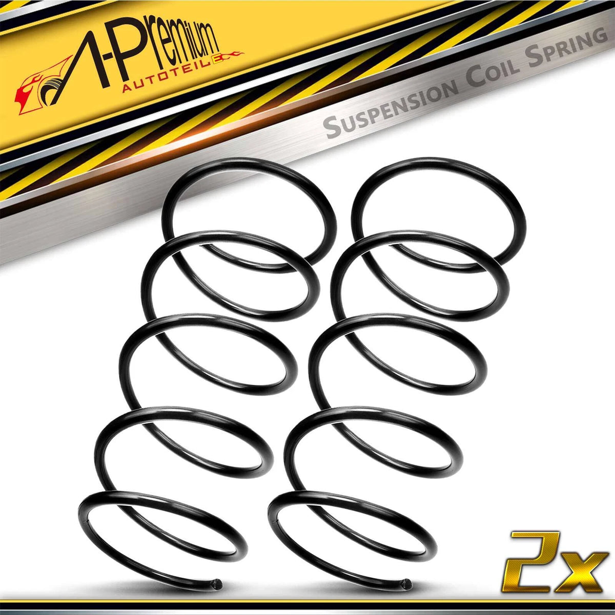 2X Front Side Coil Springs for Honda Pilot (2006–2008) 81434