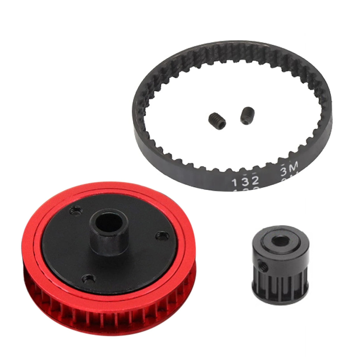 Set of 4 Belt Drive Transmission Gears for Axial SCX10 (1/10 RC Crawler)