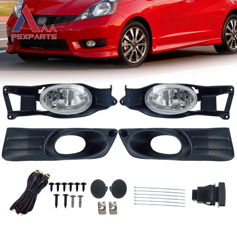 Halogen Fog Light Kit for Honda Fit Jazz Shuttle (2011–2016)