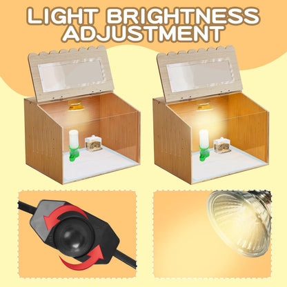 Wooden Chicken Brooder Box Kit (15.7 x 11.8 inches)
