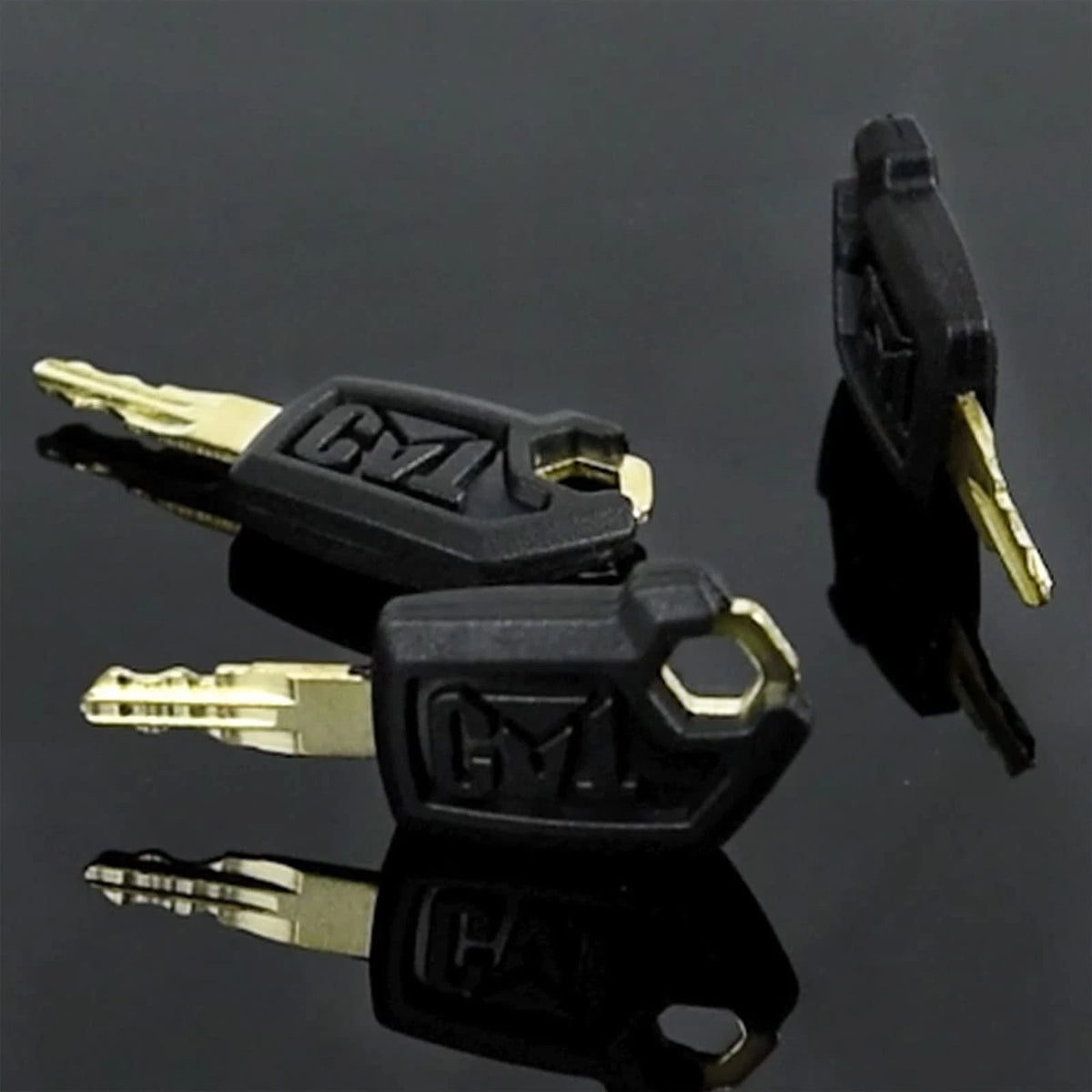 30-Pack Heavy Equipment Ignition Keys for CAT