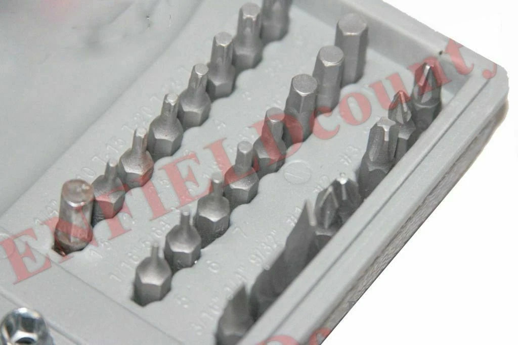 38 Pc Screwdriver and Socket Tool Kit for Auto Car Utility