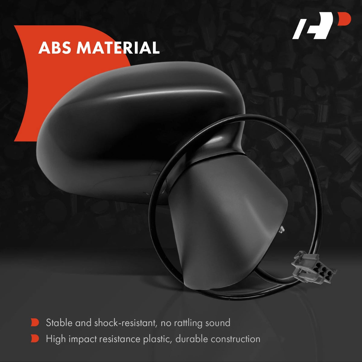 2X Power Adjust Side Mirrors for Honda Fit (2007–2008) - 76200SLNA01ZC, 76250SLNA01ZC