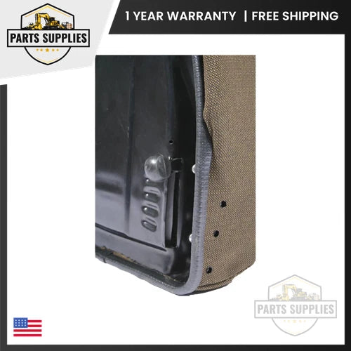Backrest Cushion for John Deere 3300, 4050 (Brown Fabric)