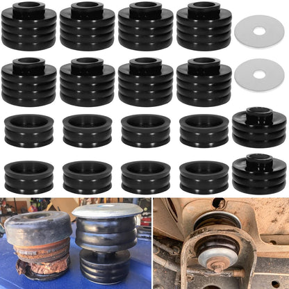 20PCS Body Mount Bushing Kit for Ford F250 F350 Super Duty (1999–2018)
