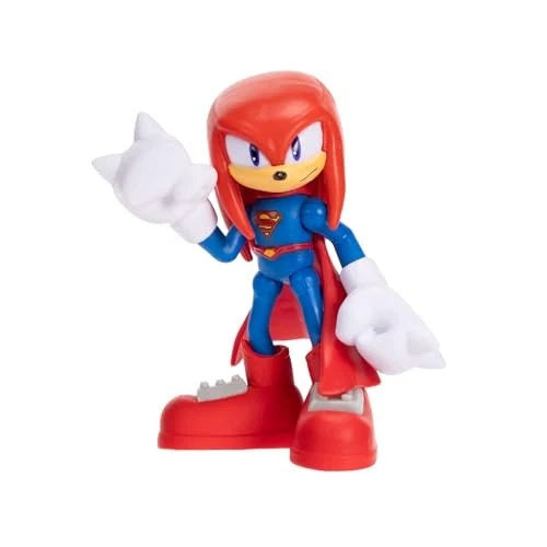 DC X Sonic Collectable Knuckles Silver Rouge Dr. Eggman 2.5 Inch Scale