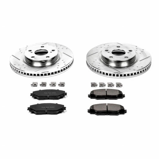 Power Stop Z23 Evolution Sport Brake Kit for Scion iM (2016) TLX-psbK3054-CL360A71