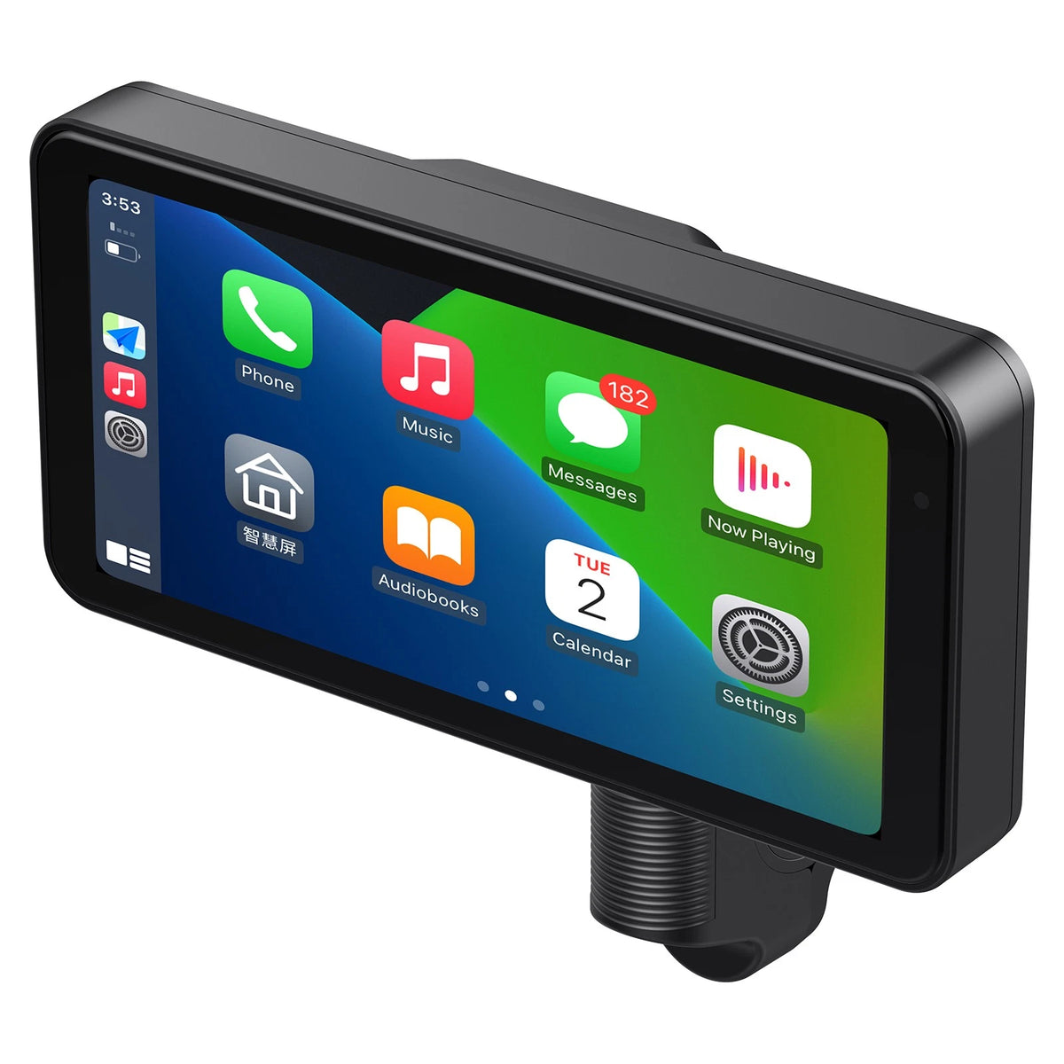 6.25" Motorcycle CarPlay GPS Navigation Wireless CarPlay & Android Auto