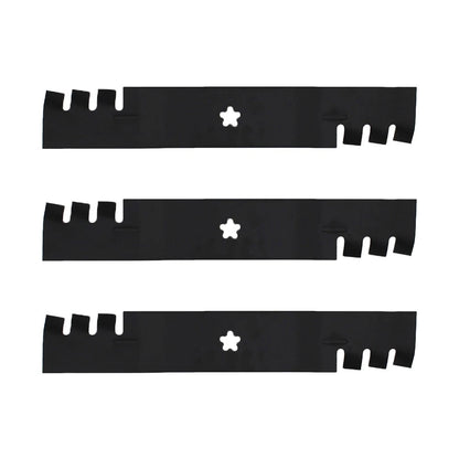 3 Mulching Blades for Husqvarna LGT2554 LGT2654