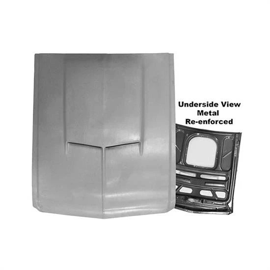 Hood with Steel Frame for Mustang (1967–1968) 3641U