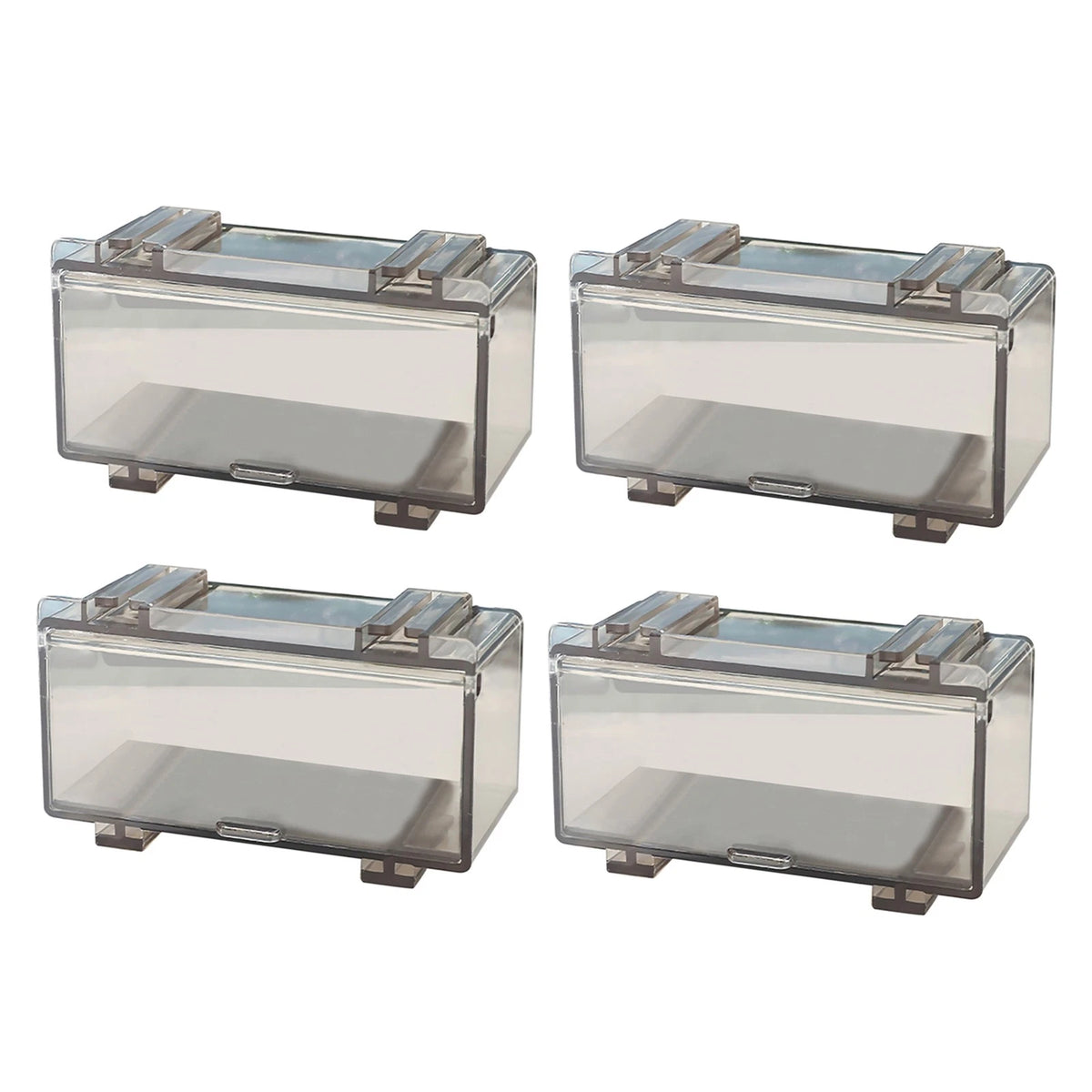 2X Dustproof Acrylic Display Box for Hot Wheels (1/64 Scale)