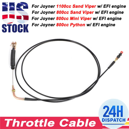 Throttle Cable for Joyner 1100 800 Sand Viper 800cc Mini Vipe Python