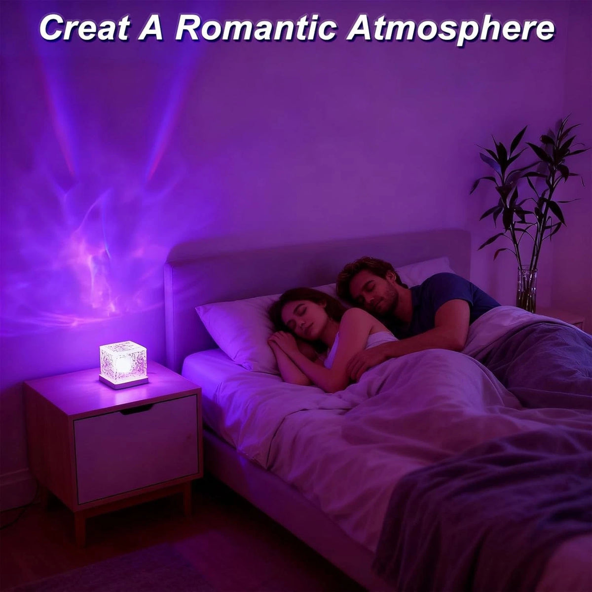 Ocean Wave Projector Light for Home Use (4.33")