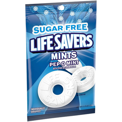 Pack of 4 Sugar Free Peppermint Lifesavers Breath Mints