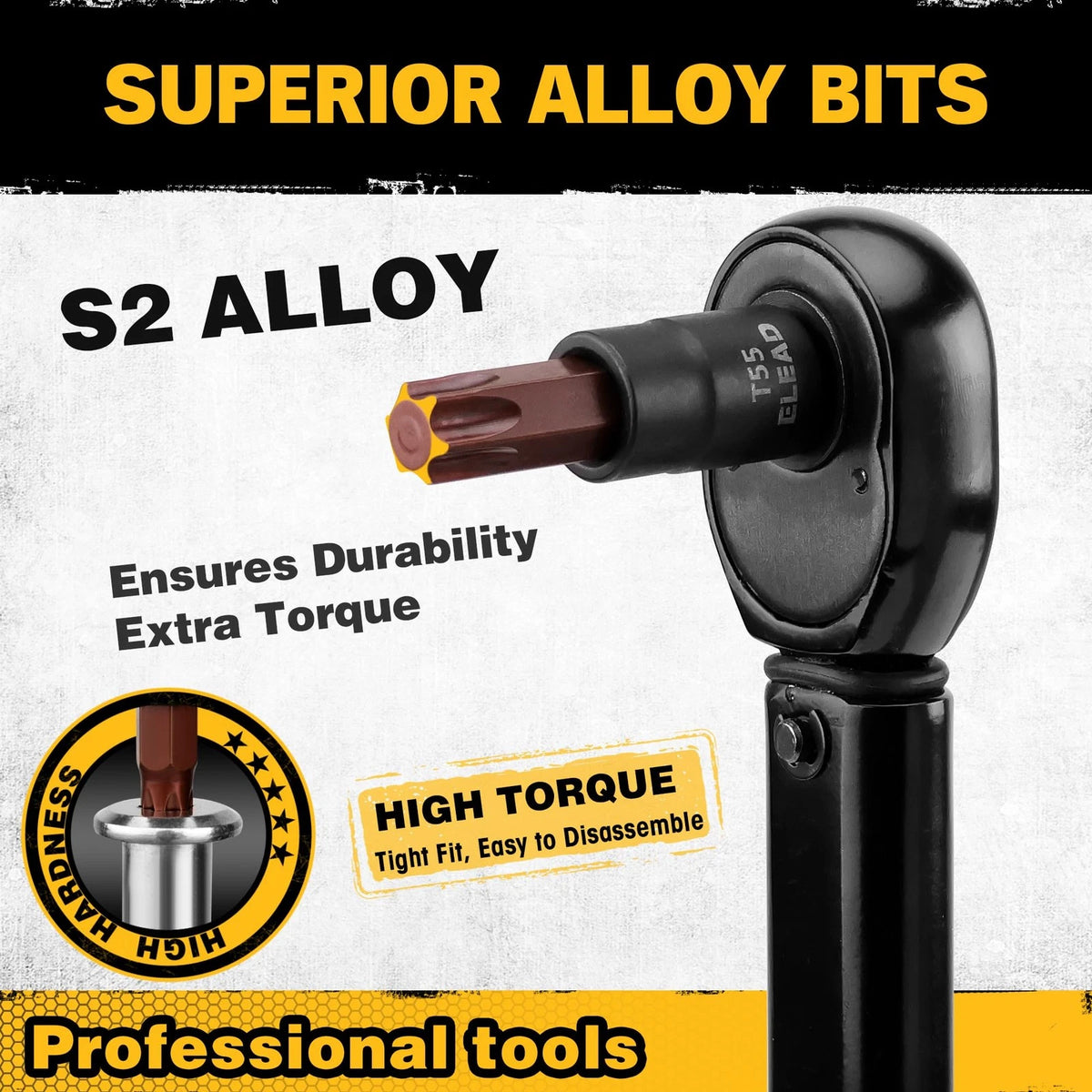 31-Piece Torx Bit Socket Set for Automotive Use