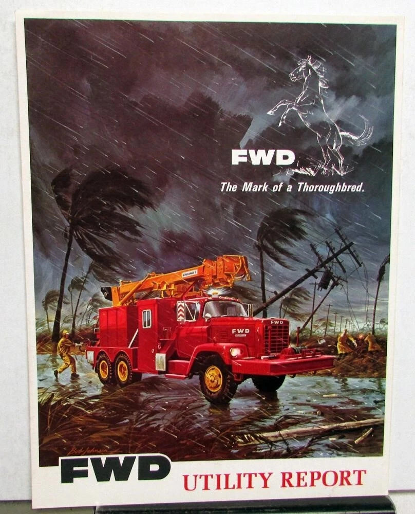 Tractioneer Utility Truck Brochure for FWD (1960–1969)