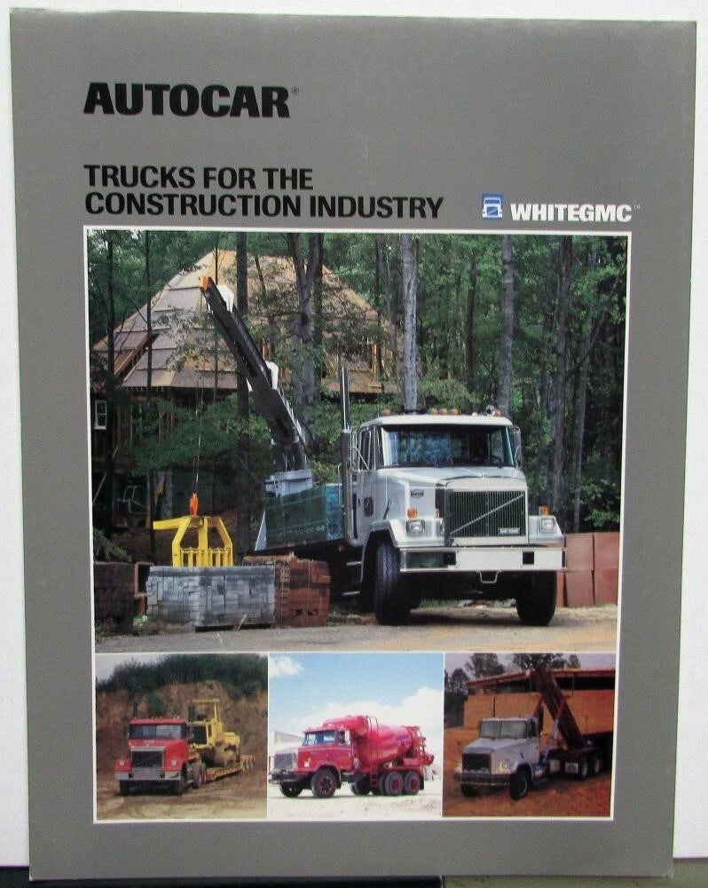 GMC Autocar Construction Sales Insert for GMC (1987)