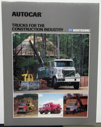 GMC Autocar Construction Sales Insert for GMC (1987)