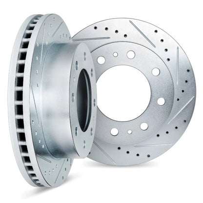 Drilled and Slotted Rotors for Chevy K3500 (1992–2000) ALX-PAU-DF-7002-40002-CLA1