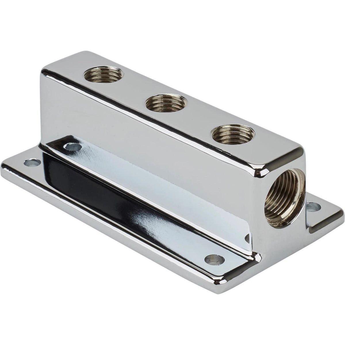 Chrome Fuel Distribution Block for Speedway (5506151)