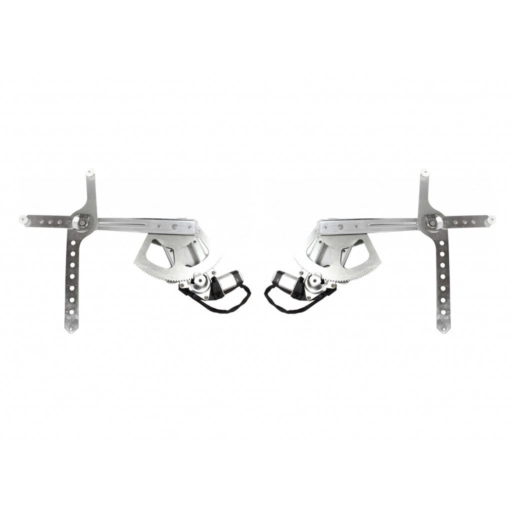 Power Window Regulator and Motor Assembly Pair for GMC K3500 (1999–2000) - MLX-PAIR-SHE671-910L-CL360A74, GM1350103