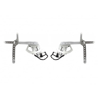 Power Window Regulator and Motor Assembly Pair for GMC K3500 (1999–2000) - MLX-PAIR-SHE671-910L-CL360A74, GM1350103