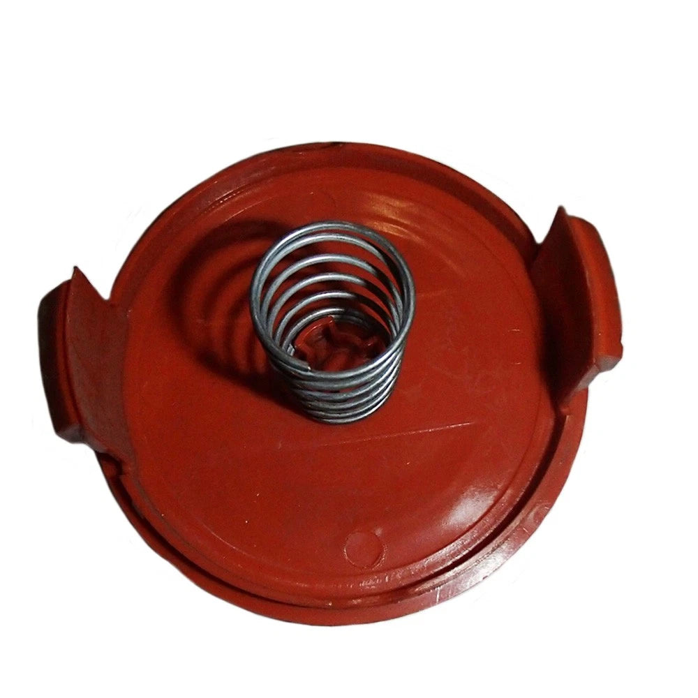 Trimmer Tool Spool Cap & Spring for Black+Decker RC-100-P