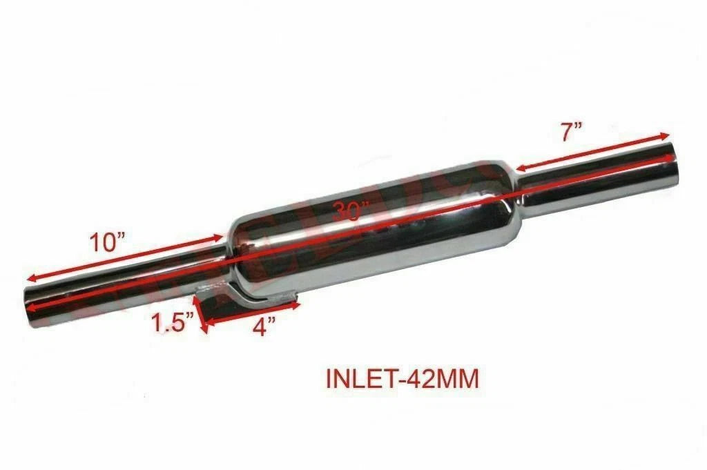 Exhaust Silencer for Royal Enfield Electra (2013) Chrome Plated