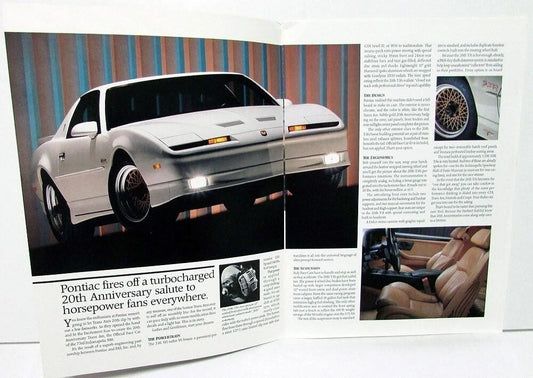 Turbo Trans Am Brochure for Pontiac (1989)